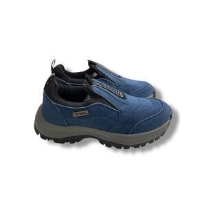 Size 5.5 (38) Men Blue Slip On Waterproof Anti-Slip Lightweight Shoe Sneaker New